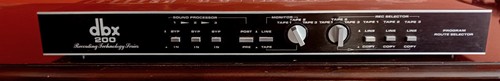 Vintage dbx 200 program route - vintage,