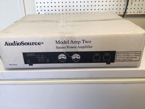 Audiosource two channel amp - , amp.
